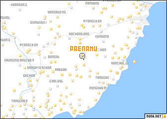 map of Paenamu