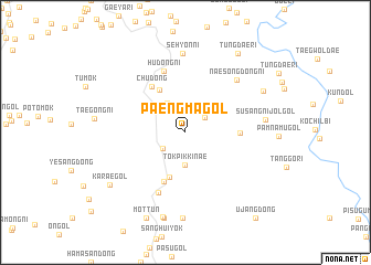 map of Paengma-gol