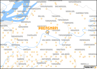 map of Paengma-ri