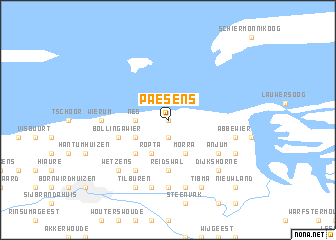 map of Paesens