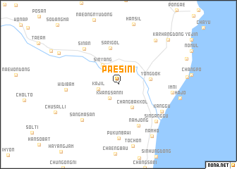 map of Paesini