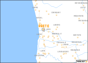 map of Paete