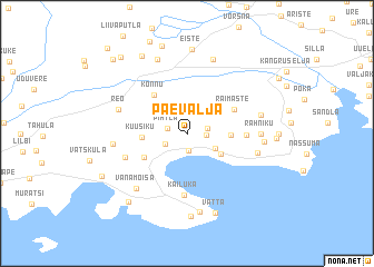 map of Paevälja