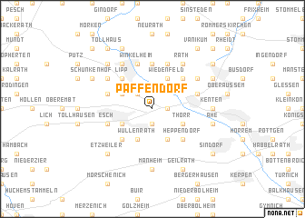 map of Paffendorf