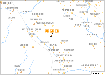 map of Pā Gach