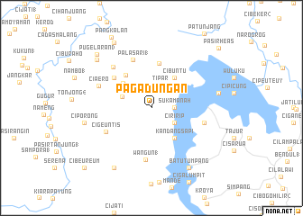 map of Pagadungan