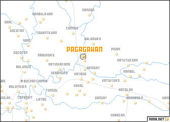 map of Pagagawan