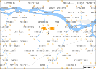 map of Pagandi