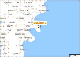 map of Paganéa