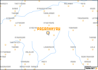 map of Paganhmyaw