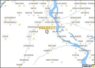 map of Paganzit