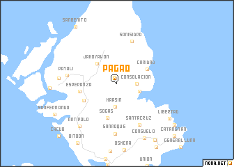 map of Pagao