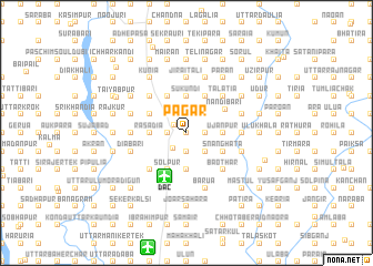 map of Pāgār