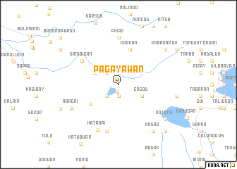 map of Pagayawan