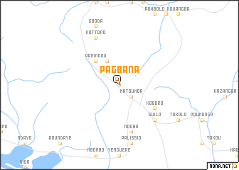 map of Pagbana