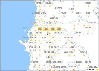 map of Pagdildilan