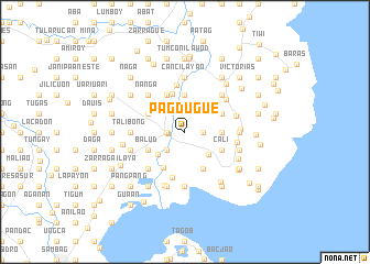 map of Pagdugue