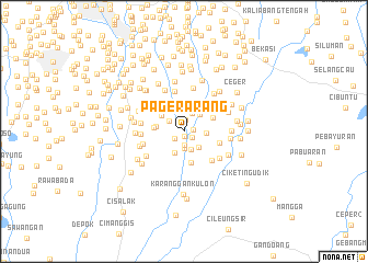 map of Pagerarang