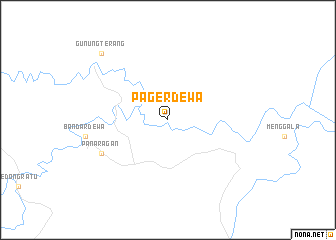 map of Pagerdewa