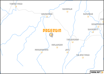map of Pagerdin