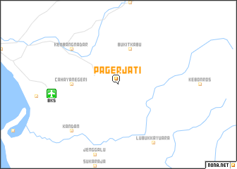 map of Pagerjati