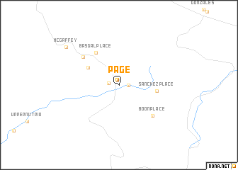 map of Page