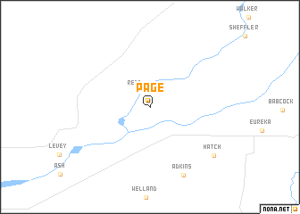 map of Page