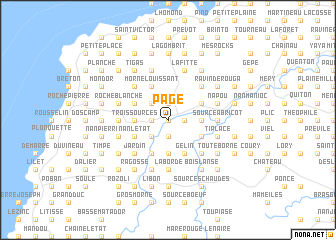 map of Page