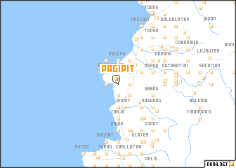 map of Pagipit