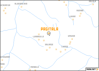 map of Pagitala