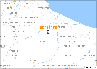 map of Paglieta