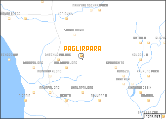 map of Pāglirpāra