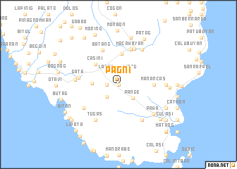 map of Pagni