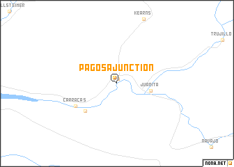 map of Pagosa Junction