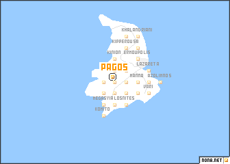 map of Págos