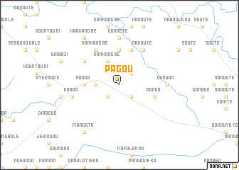 map of Pagou