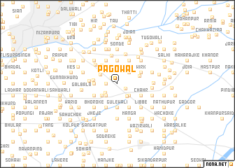 map of Pagowāl