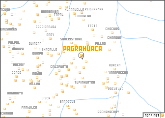 map of Pagrahuaca