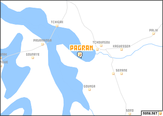 map of Pagram