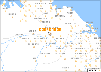 map of Pagsanhan