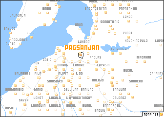 map of Pagsanjan