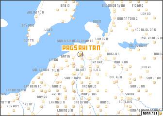 map of Pagsawitan