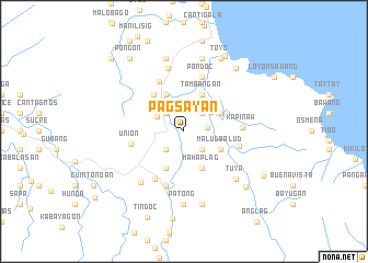 map of Pagsayan