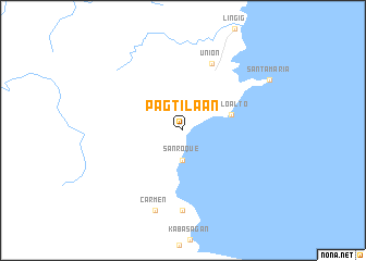map of Pagtilaan