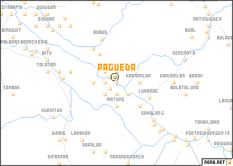 map of Pagueda