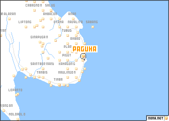 map of Paguha