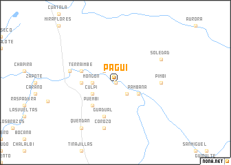 map of Pagui