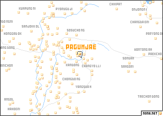 map of Pagŭmjae