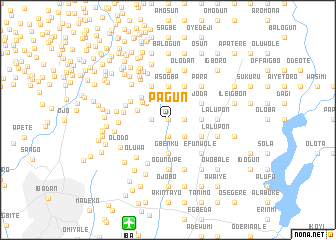 map of Pagun