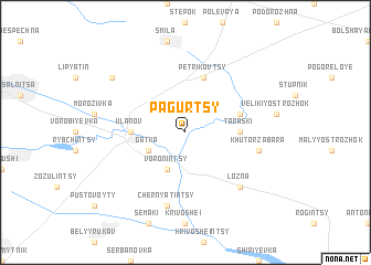 map of Pagurtsy